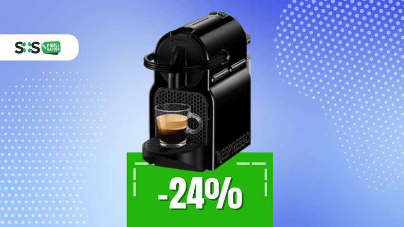 Immagine di Vendutissima su Amazon: Nespresso Inissia a 79€!