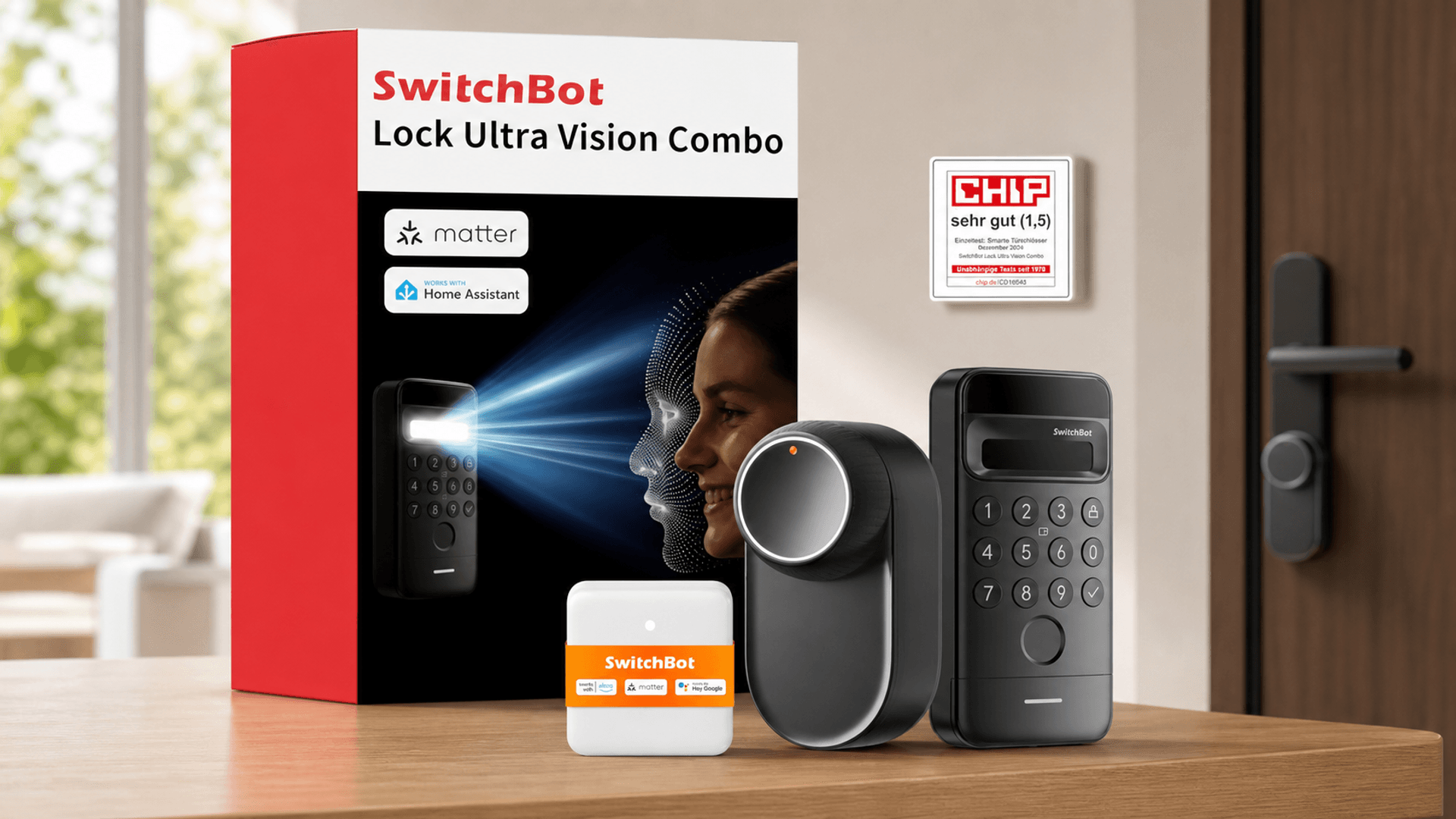 Immagine di SwitchBot Lock Ultra Vision Combo a -17%: la serratura smart ora conviene