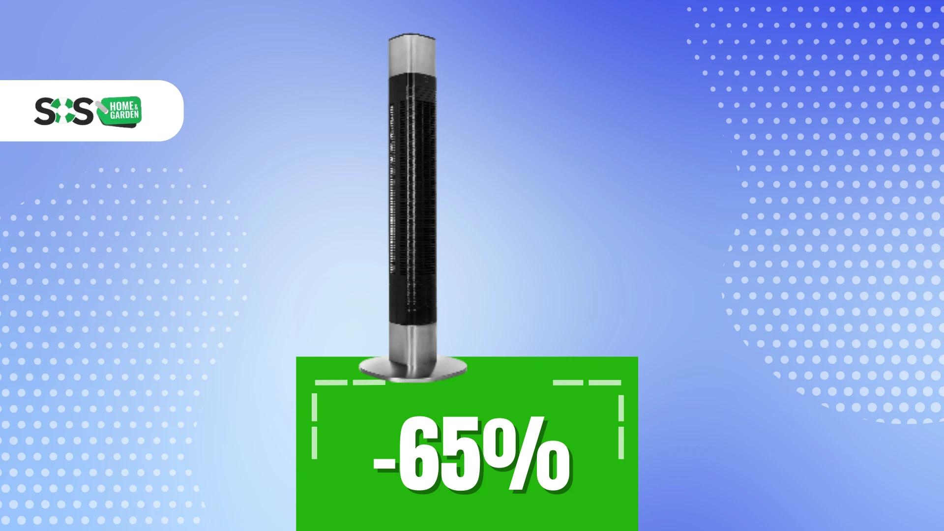 Immagine di Freschezza a METÀ PREZZO: ventilatore a torre a soli 50€!