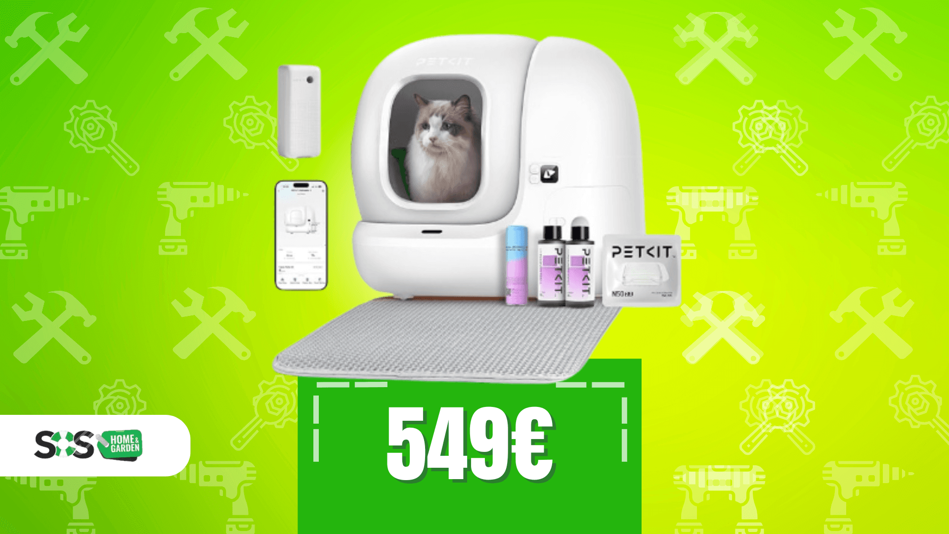 Immagine di COUPON SCONTO di 150€ per la lettiera autopulente Petkit!