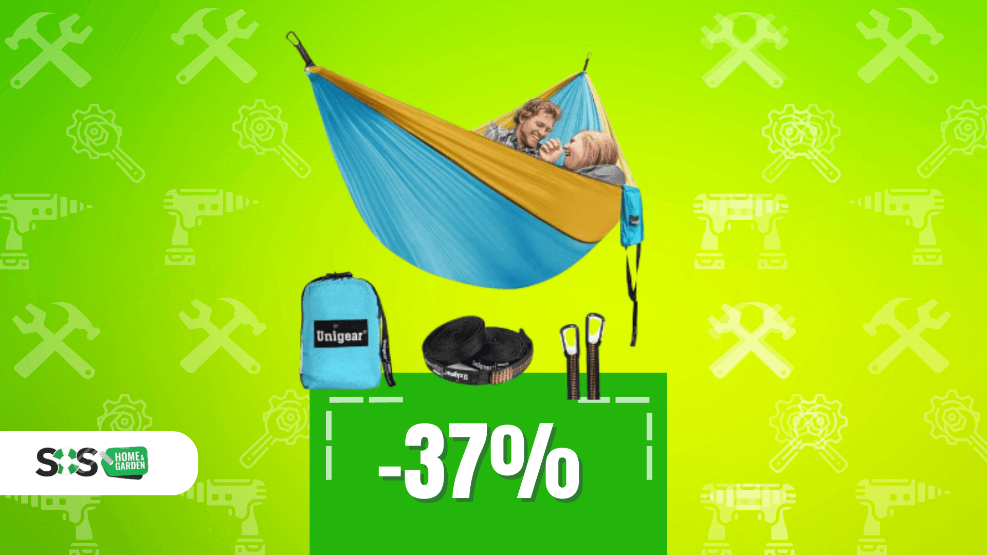 Immagine di Libera il relax: amaca pieghevole e resistente a soli 22€!