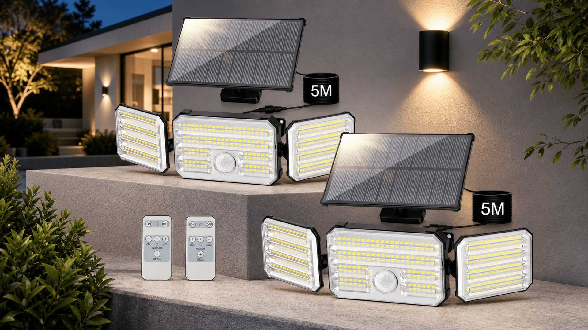 Immagine di Faretto solare da esterno Giliwosy al 36% in meno: ora sotto i 26€