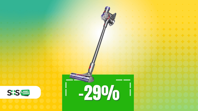 Immagine di Pulizia profonda, prezzo leggero: Dyson V8 Origin a 249€!
