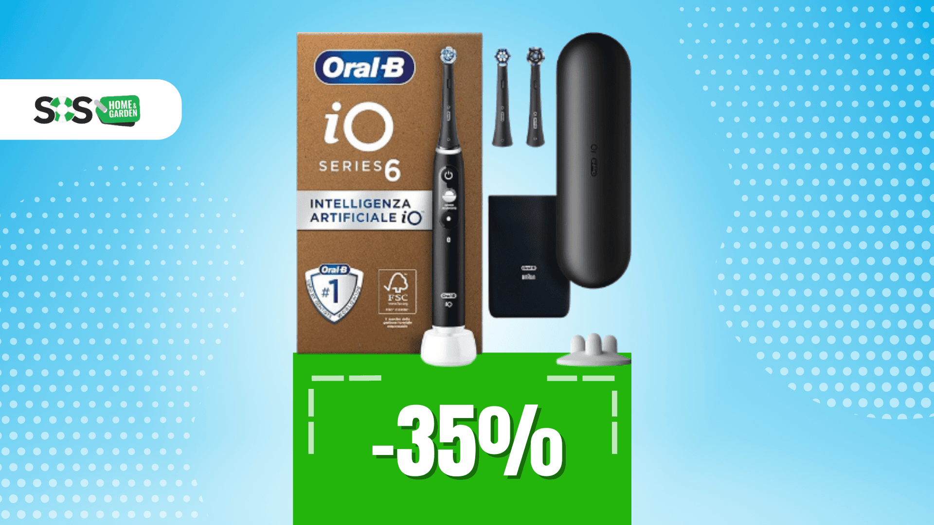 Immagine di Spazzolino elettrico Oral-B a soli 120€ con comoda custodia!