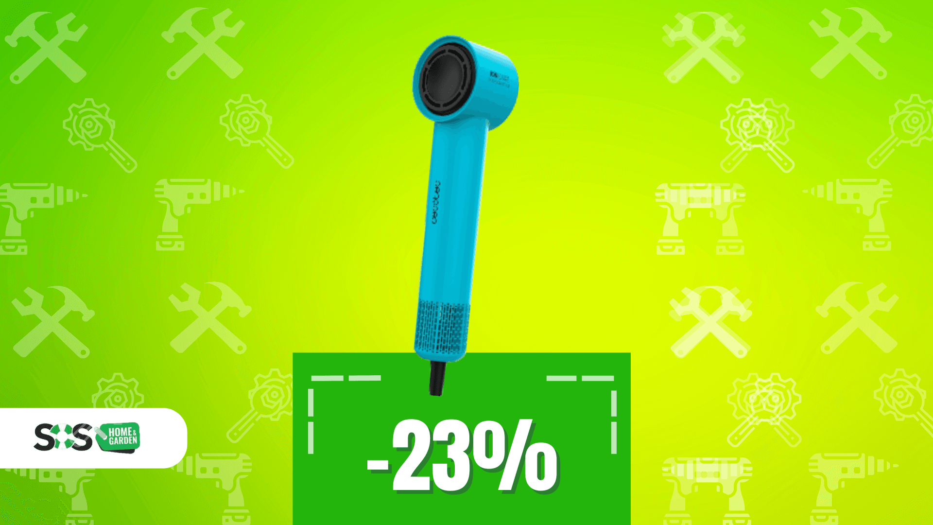 Immagine di Addio capelli elettrici con il phon Cecotec a soli 24€!