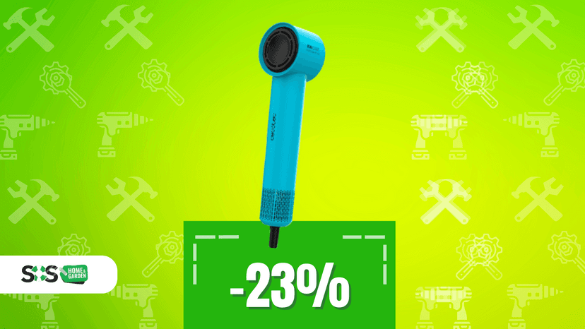 Immagine di Addio capelli elettrici con il phon Cecotec a soli 24€!