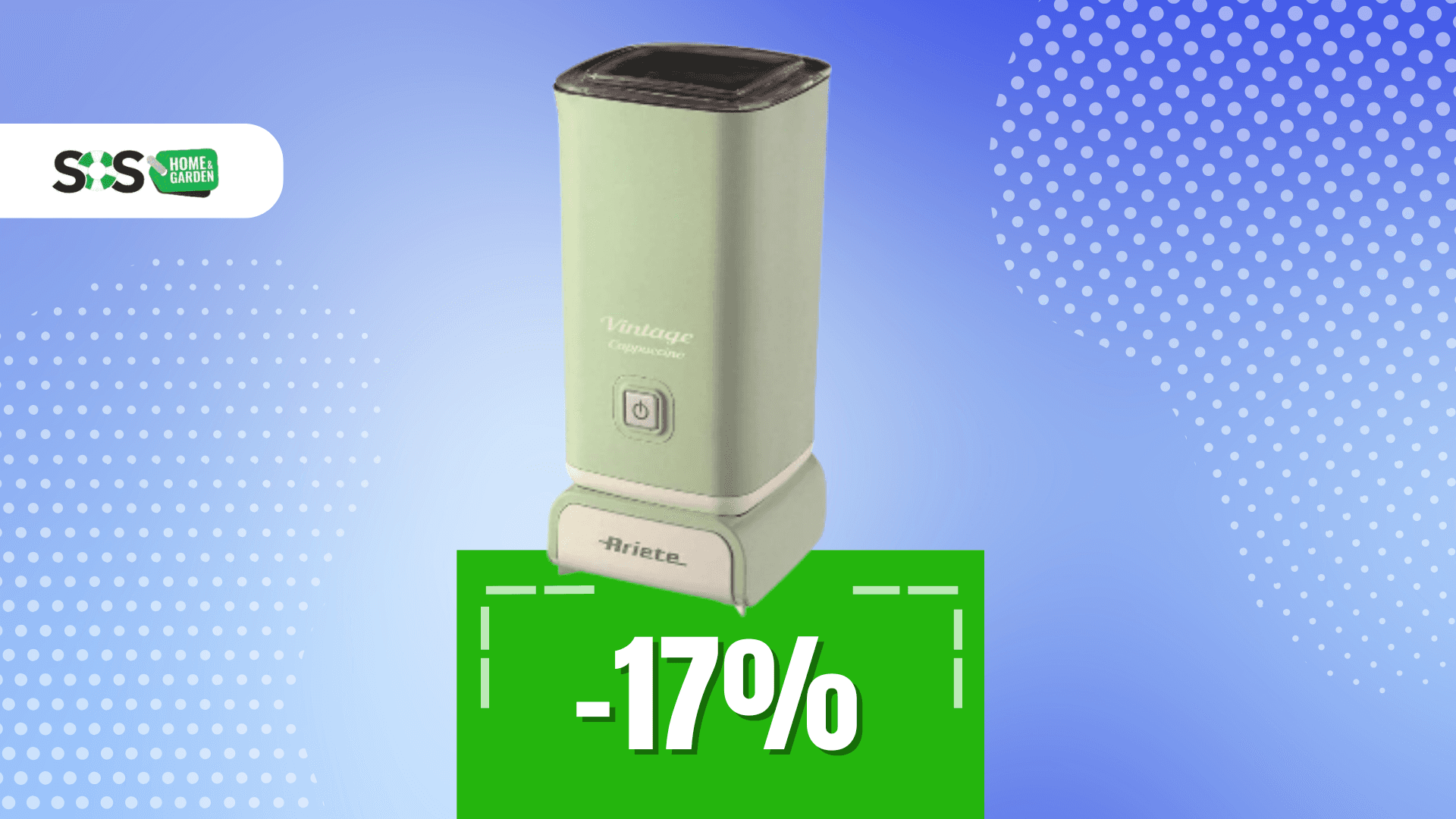 Immagine di Cappuccini perfetti in stile retrò con Ariete Vintage a 29€!