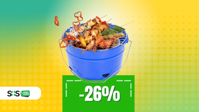 Immagine di Piccolo prezzo, grandi grigliate: BBQ portatile a soli 22€!