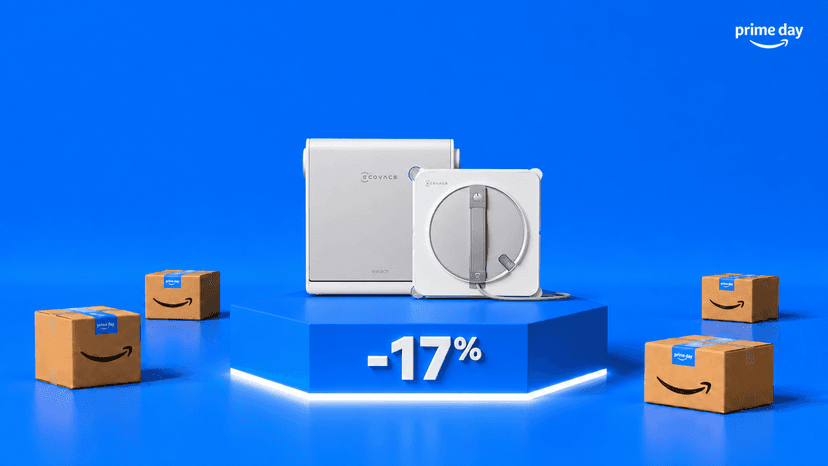 Immagine di ECOVACS WINBOT W2S OMNI scende di 100€: il robot lavavetri è in offerta