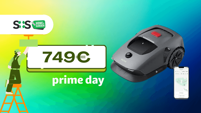 Immagine di Robot tosaerba MOVA: vendutissimo e ora in offerta Prime!