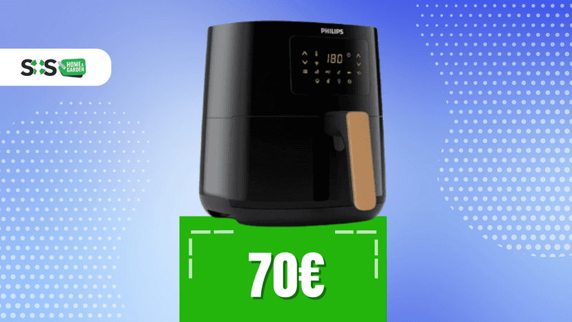 Immagine di Friggitrice ad aria Philips: tecnologia e gusto a soli 70€!
