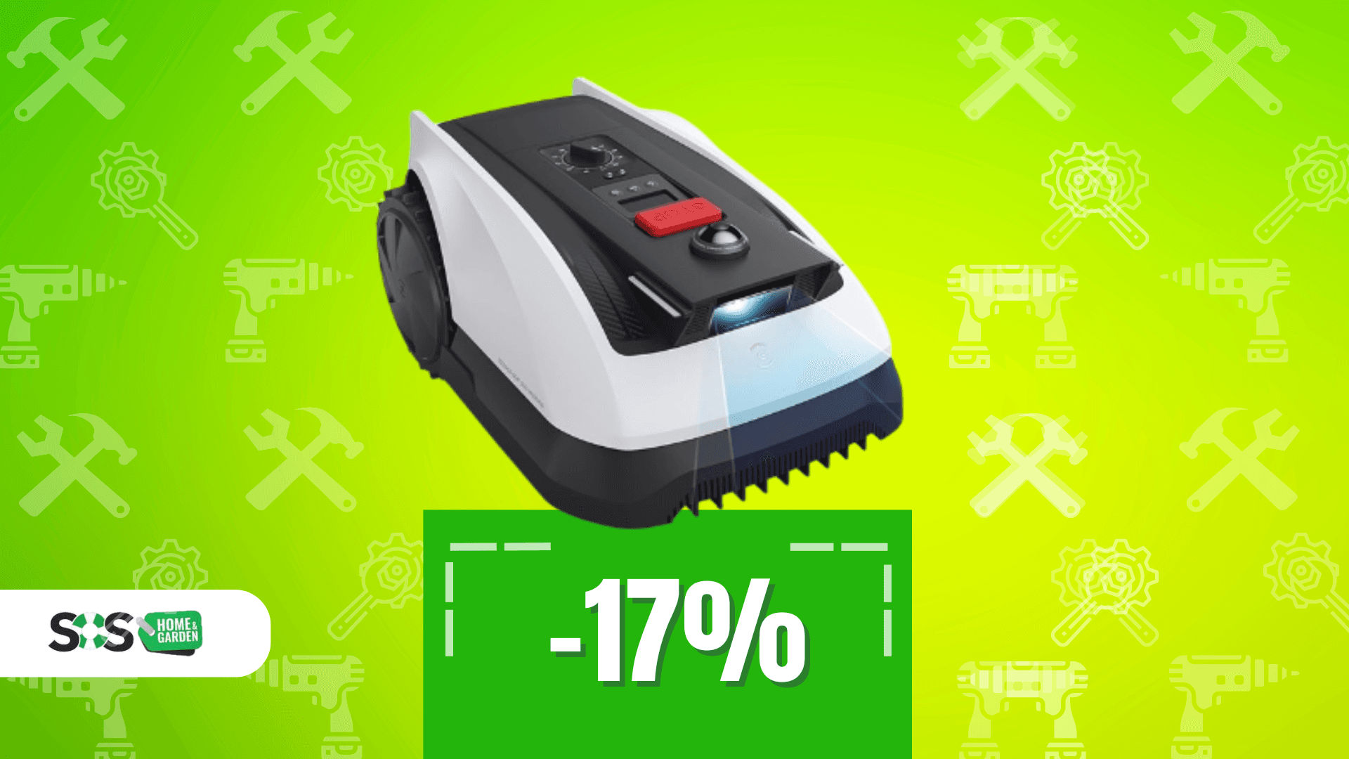 Immagine di Con Ecovacs a 749€ avrai un giardino perfetto senza fatica!