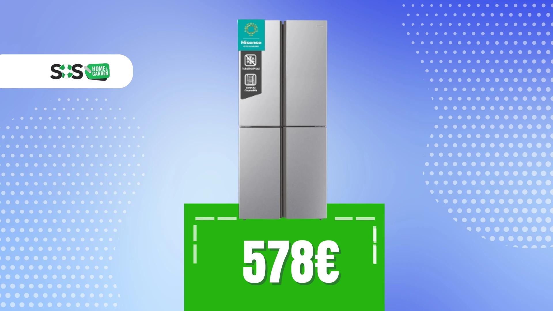 Immagine di Frigorifero americano Hisense: 427 litri di pura freschezza!