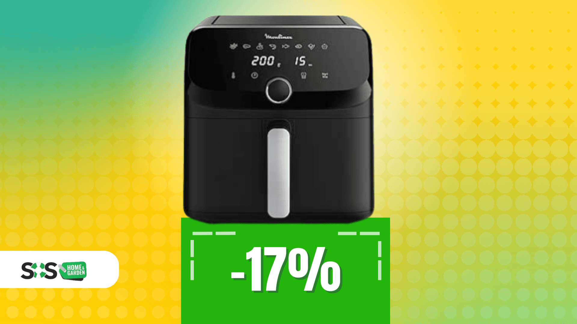 Immagine di Friggitrice Moulinex: capacità extra-large a soli 120€!