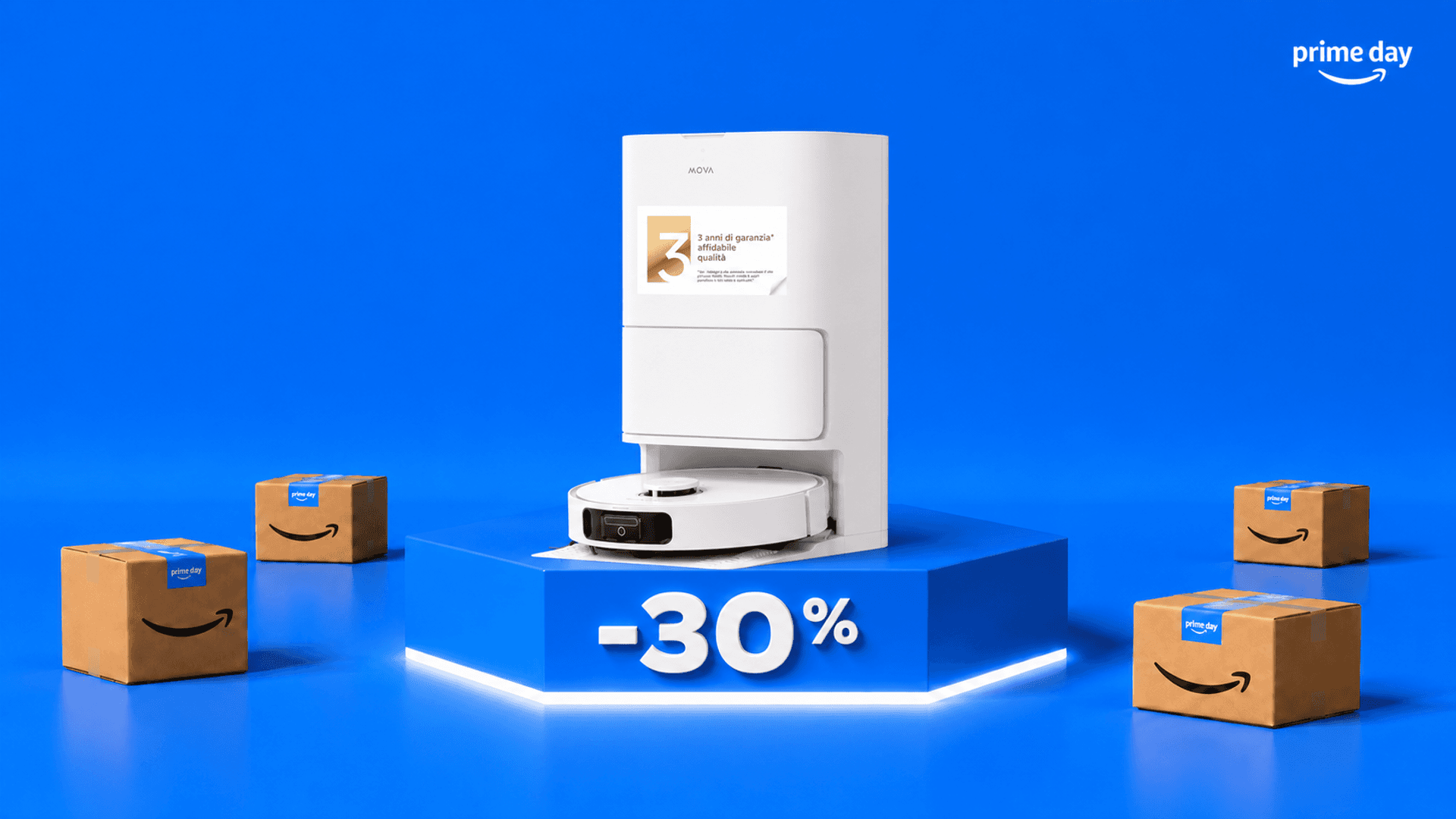 Immagine di Mova E40 Ultra cala di 134€: robot aspirapolvere al -30%
