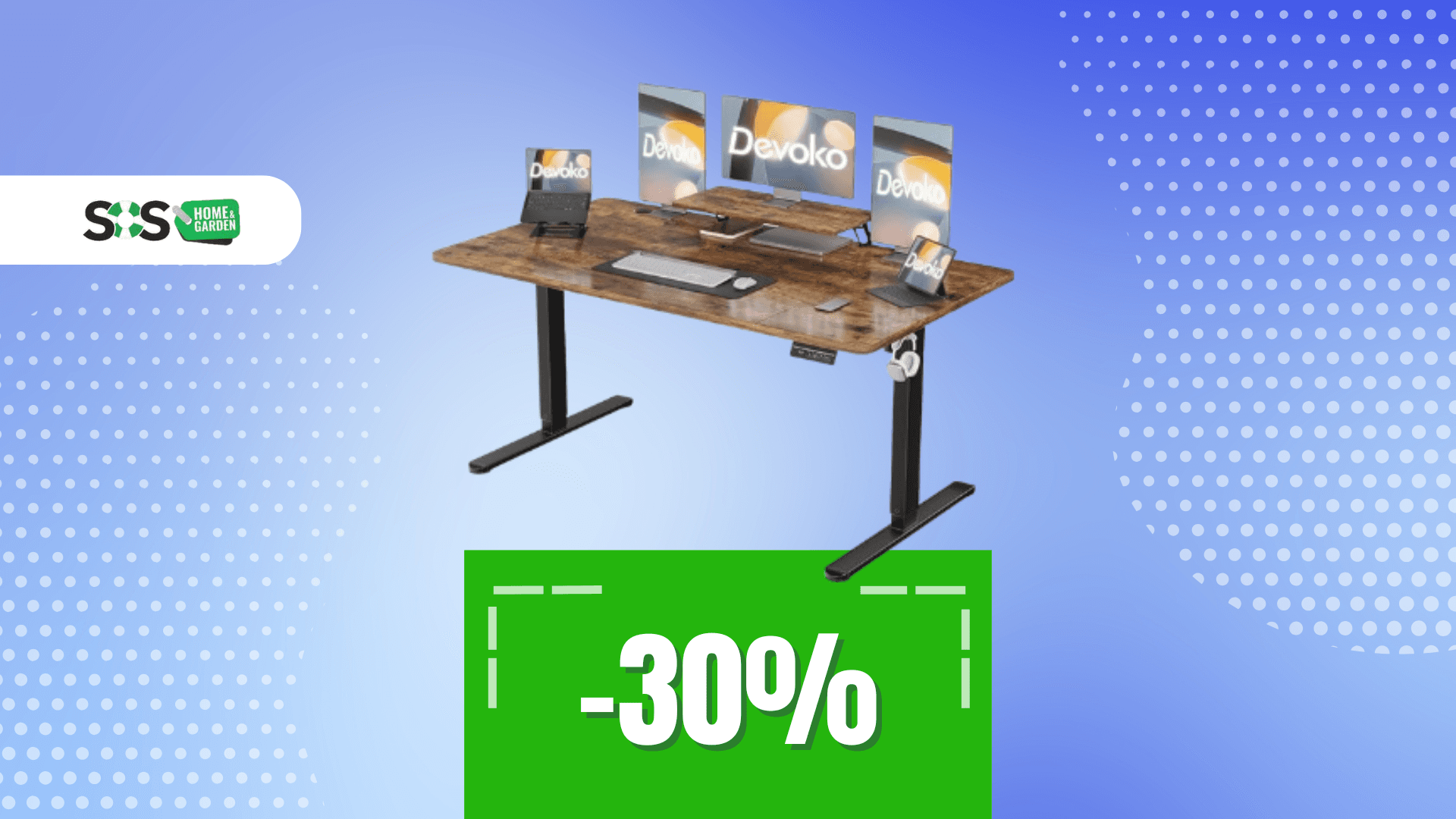 Immagine di Scrivania Devoko a soli 154€: perfetta per casa e ufficio!