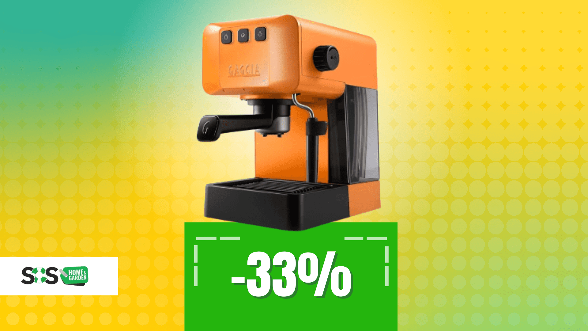 Immagine di ESCLUSIVA AMAZON: macchina per il caffè Gaggia a soli 100€!