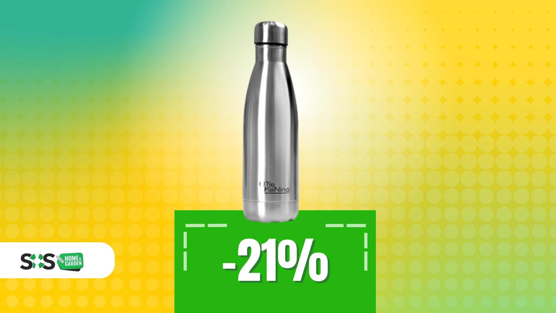Immagine di Borraccia termica da 500ml a soli 11€: idratazione al top!