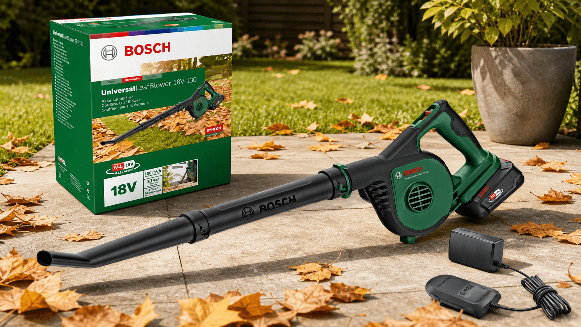 Immagine di Il soffiatore da giardino Bosch cala del 27%: ora è sotto i 117€