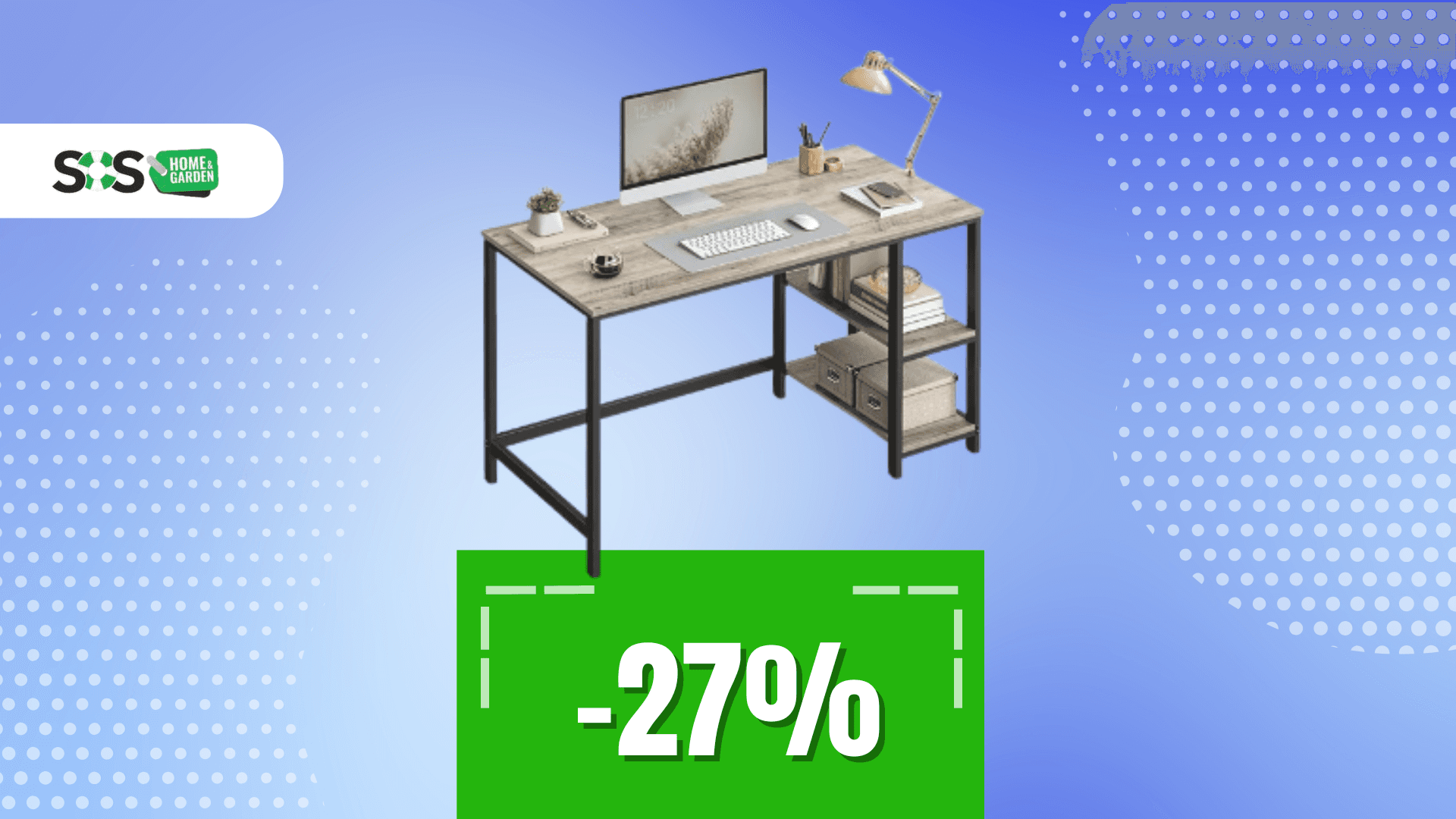 Immagine di Design industriale per questa scrivania a soli 66€!