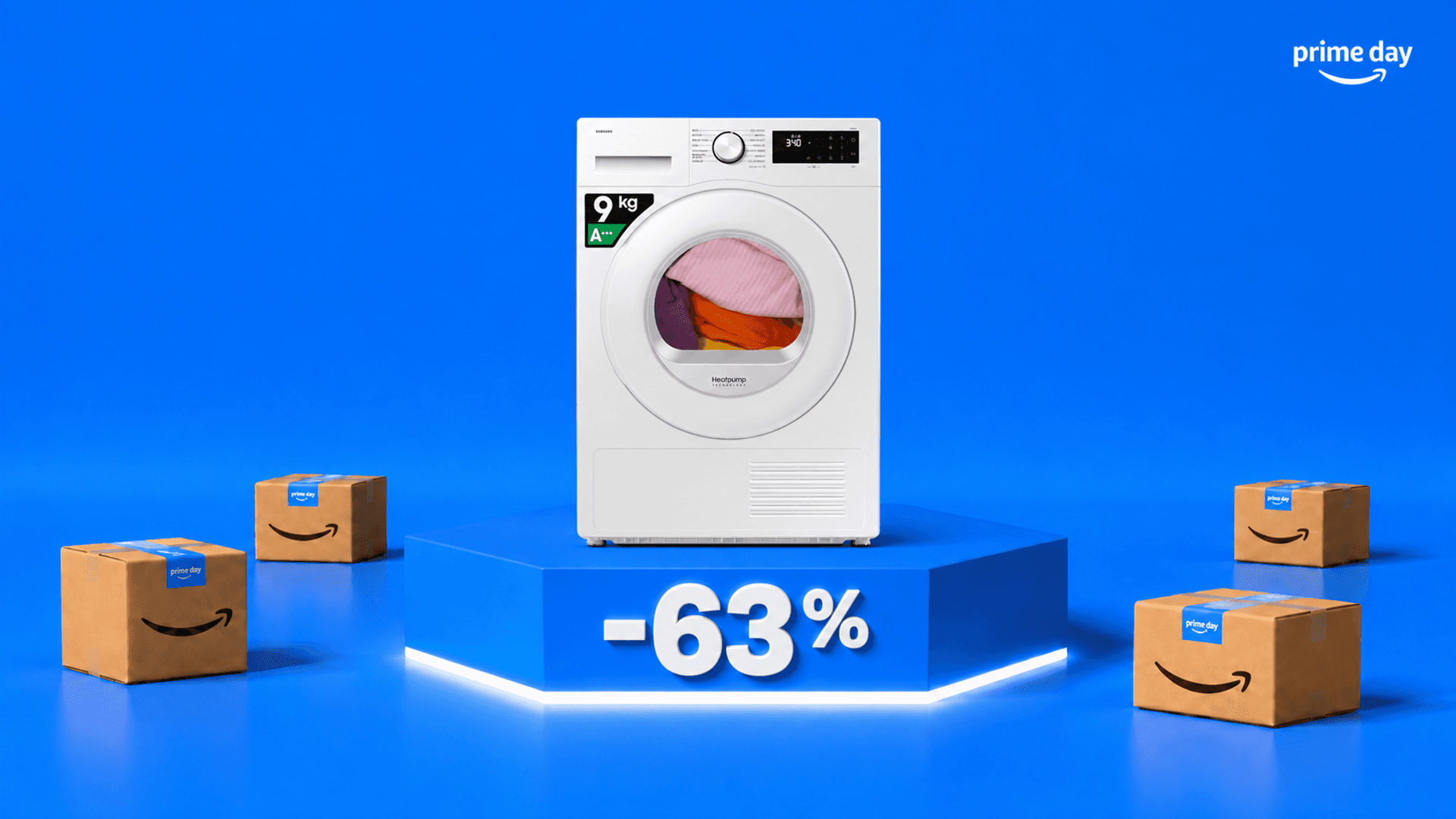 Immagine di Asciugatrice Samsung Crystal EcoDry: occasione con 783€ di sconto