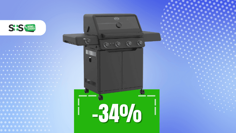 Immagine di Grigliate perfette con questo barbecue a gas in offerta!