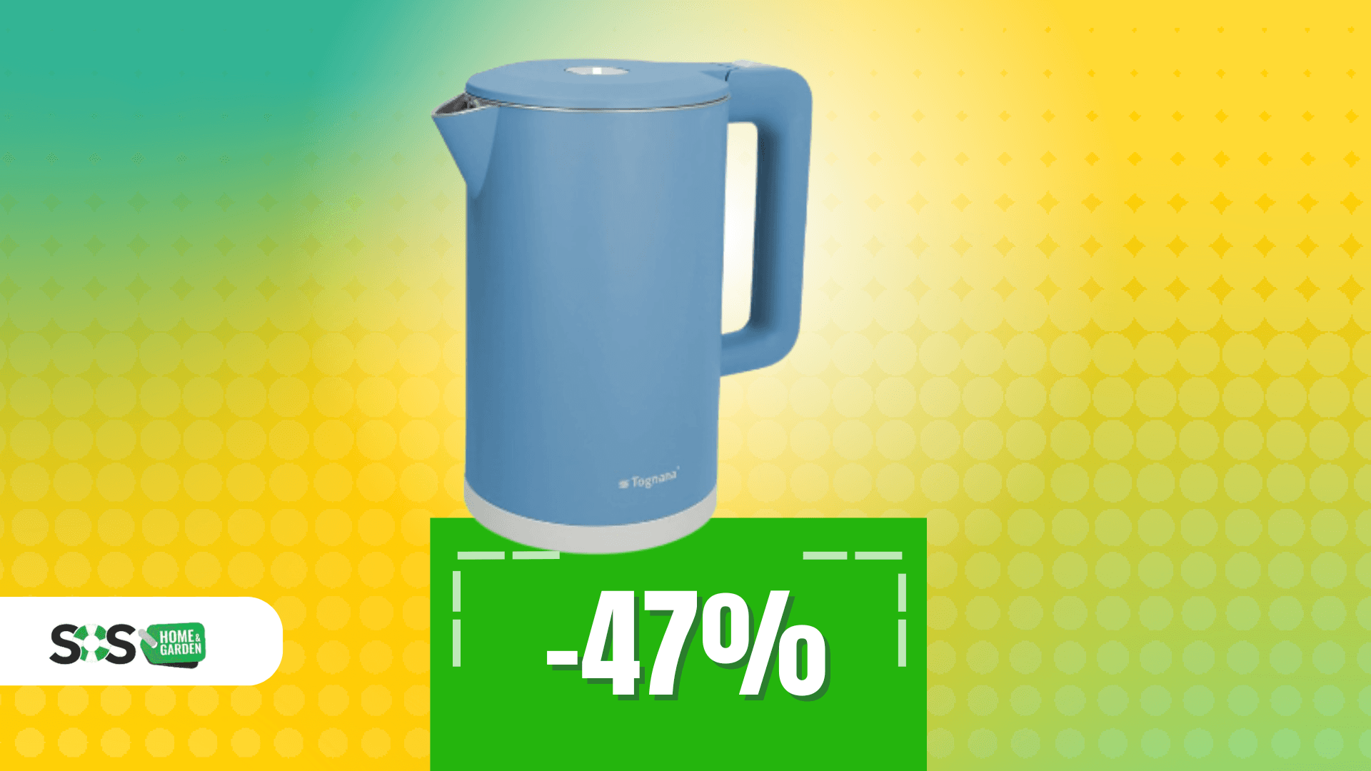 Immagine di Design e funzionalità con il bollitore Tognana a soli 21€!