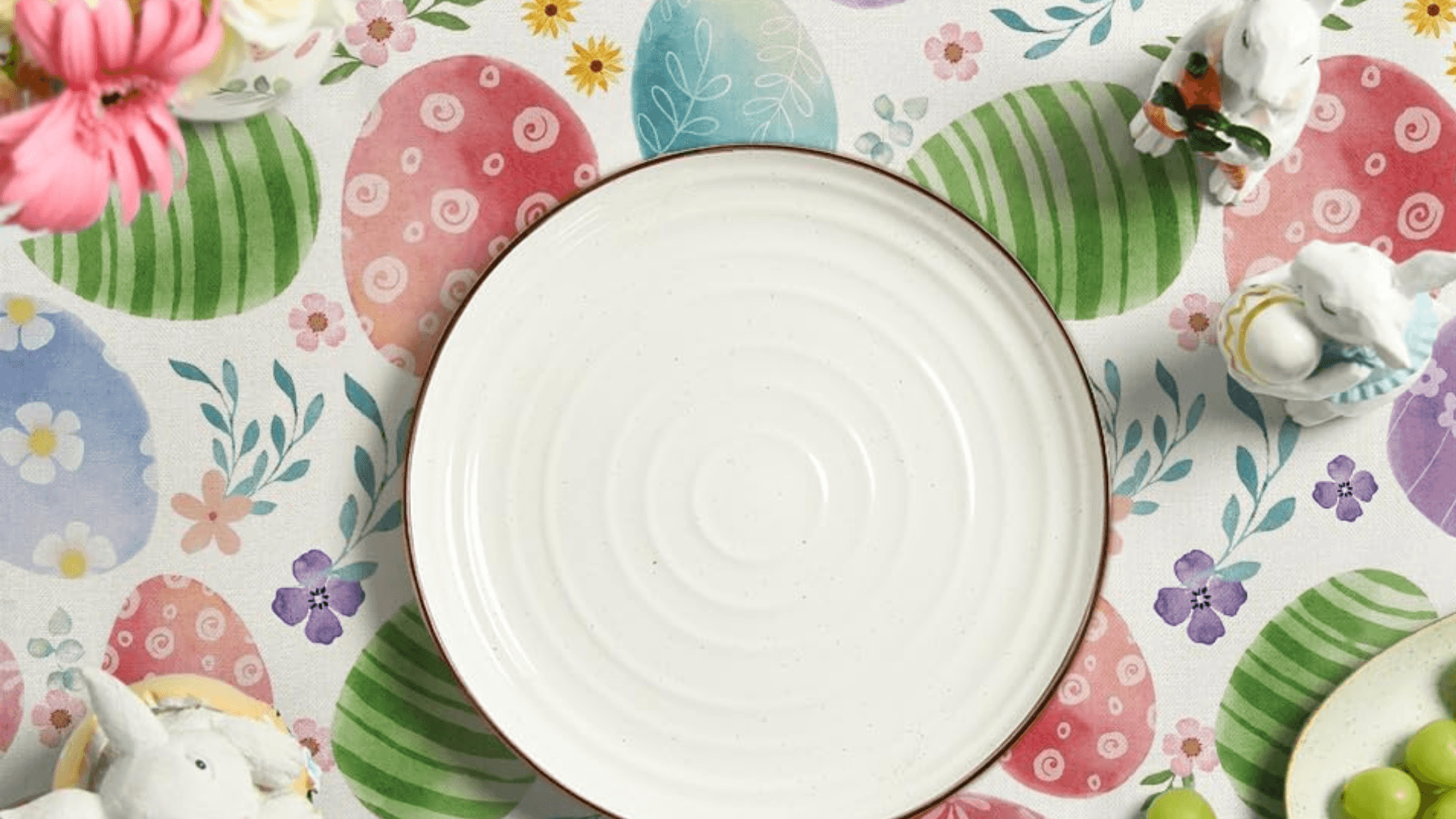 Immagine di Stupende tovaglie di Pasqua per festeggiare in compagnia!