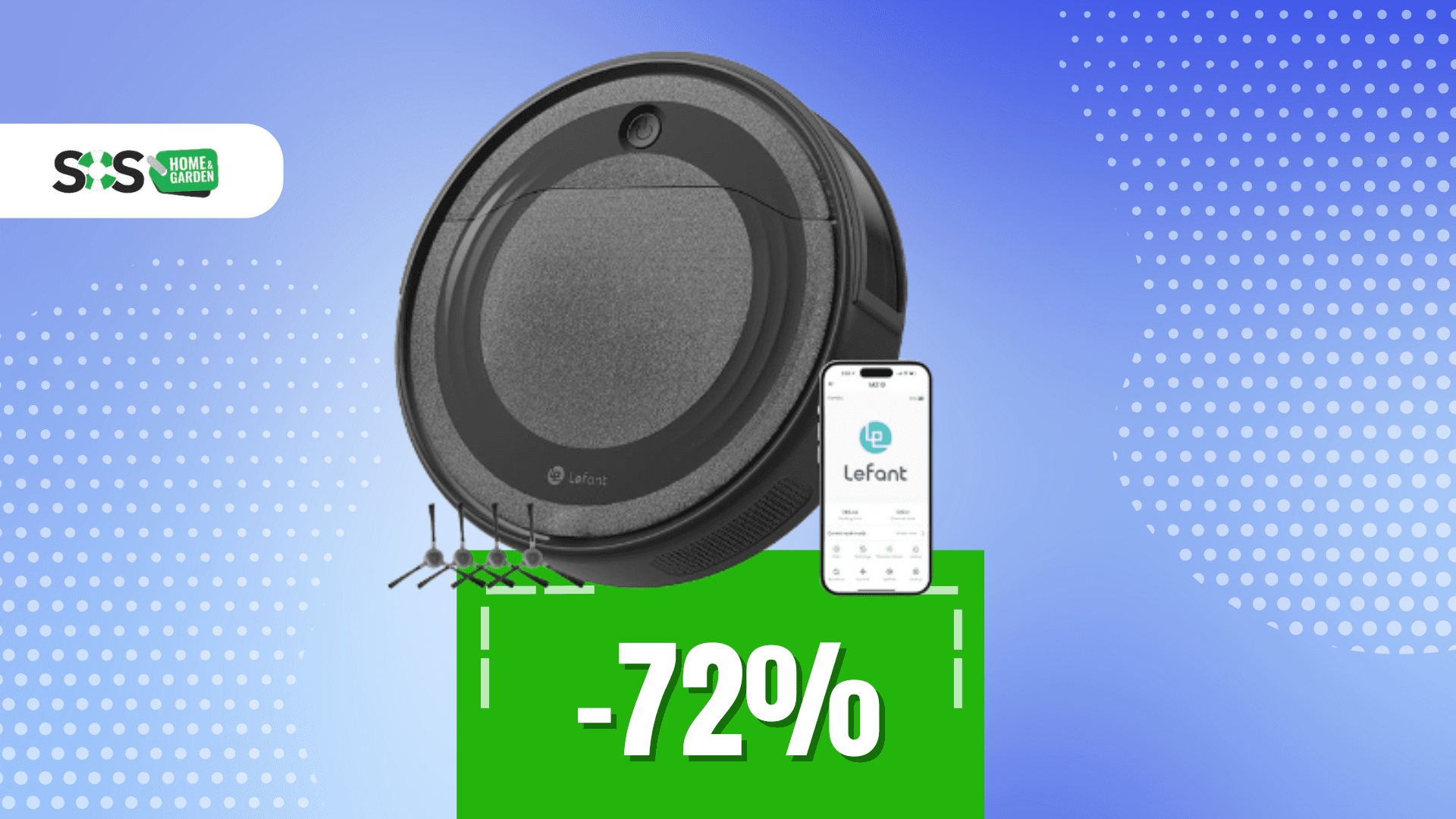 Immagine di Pulizia smart a soli 100€: Lefant con super sconto del 72%!