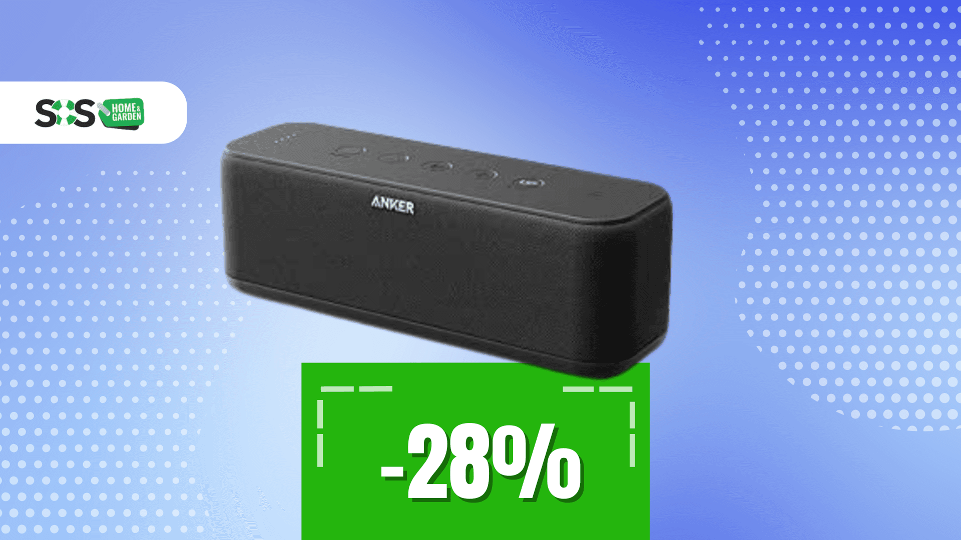 Immagine di Speaker Anker a soli 43€: il top per le giornate in giardino
