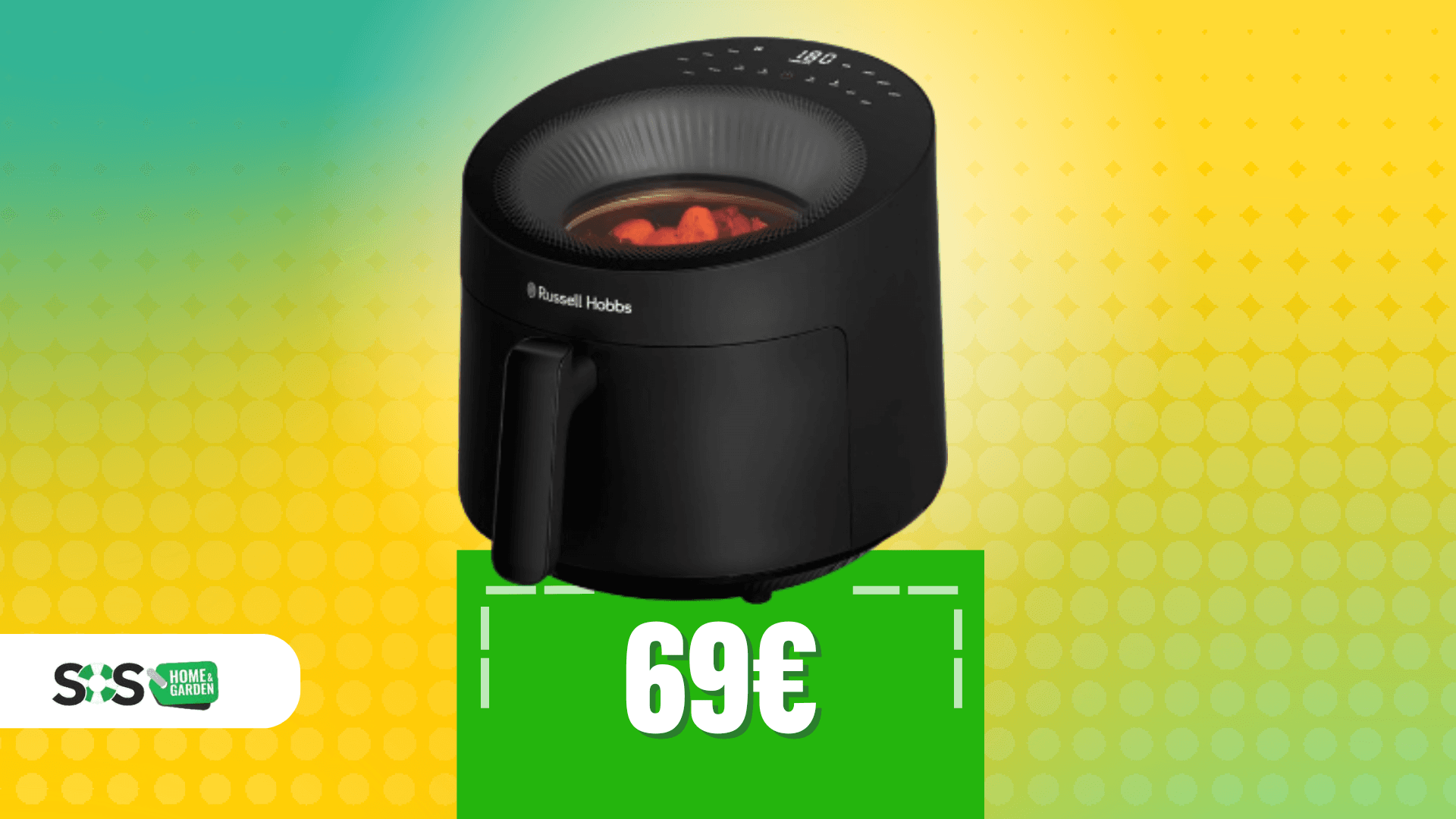 Immagine di Friggitrice ad aria Russell Hobbs oggi al MINIMO STORICO!