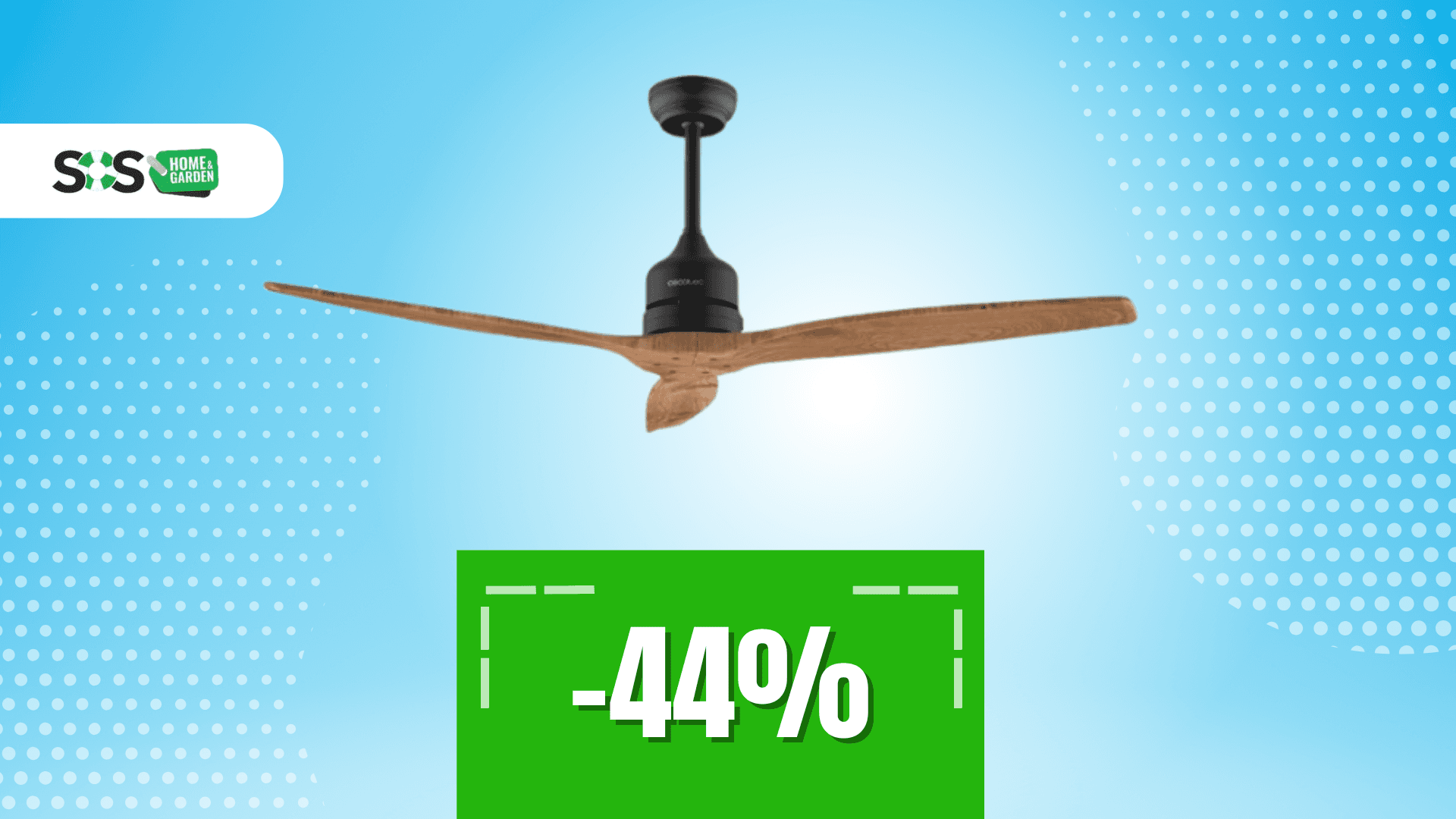 Immagine di Ventilatore da soffitto a 67€: perfetto per tutto l'anno!