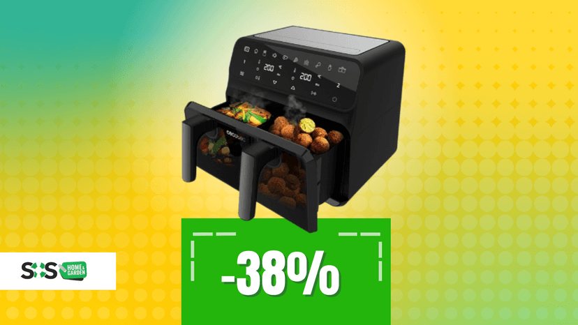 Immagine di Fritto leggero con gusto: friggitrice ad aria Cecotec a 80€!