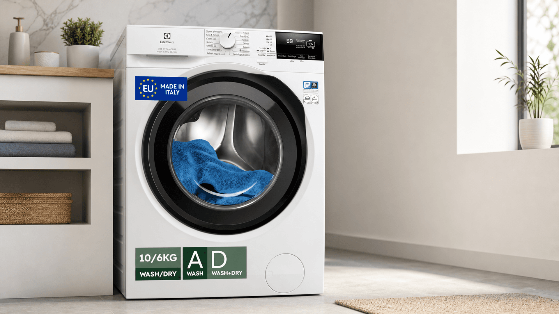 Immagine di Lavasciuga Electrolux 700 SteamCare: ora lo sconto arriva al 37%