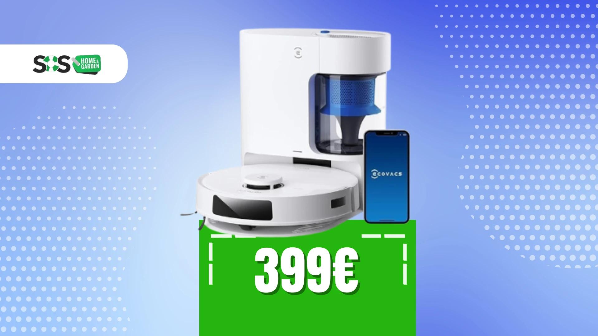 Immagine di Ecovacs N20 Pro Plus: pulizia efficace per 45 giorni a 399€!