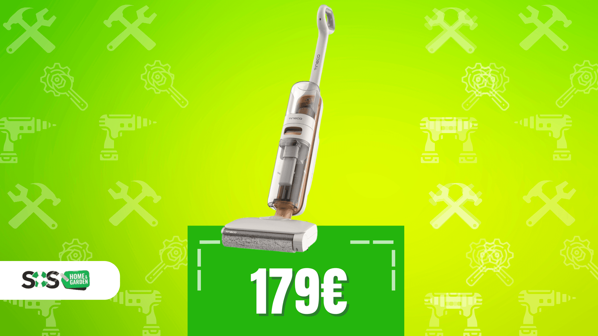 Immagine di Tineco iFloor Y2: lava e aspira senza filo a 179€!