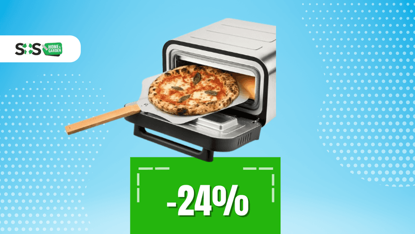 Immagine di Pizza perfetta in 2 minuti con il forno G3 Ferrari a 189€!