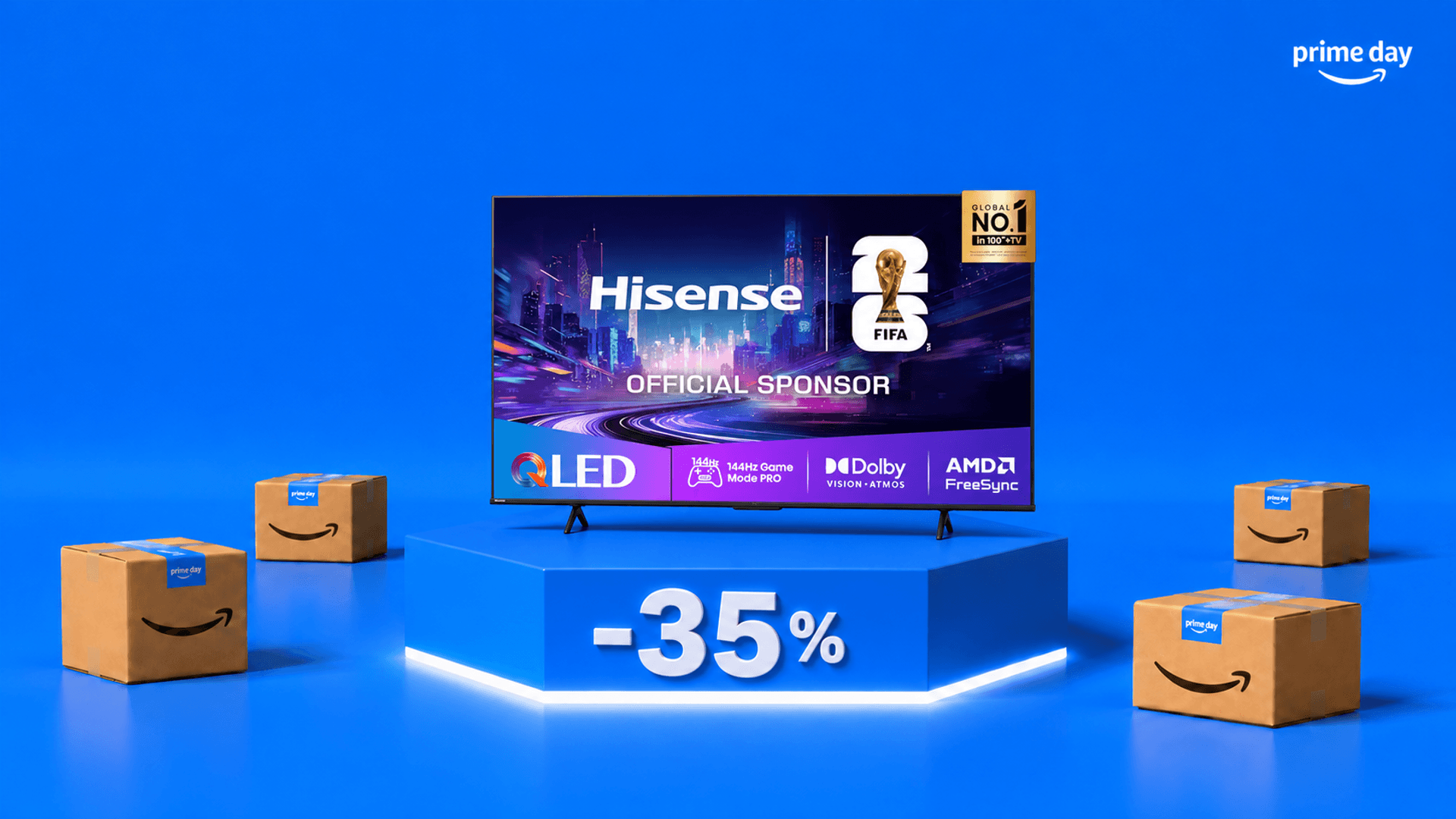 Immagine di Smart tv Hisense E7Q Pro in forte sconto: ora risparmi 350€