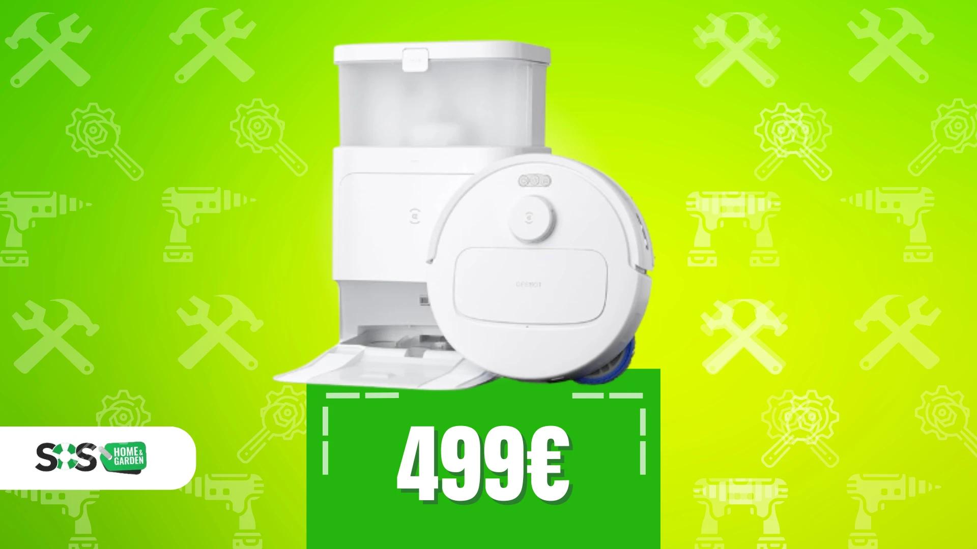 Immagine di Ecovacs Deebot N30 PRO OMNI a 499€: pulizie senza fatica!