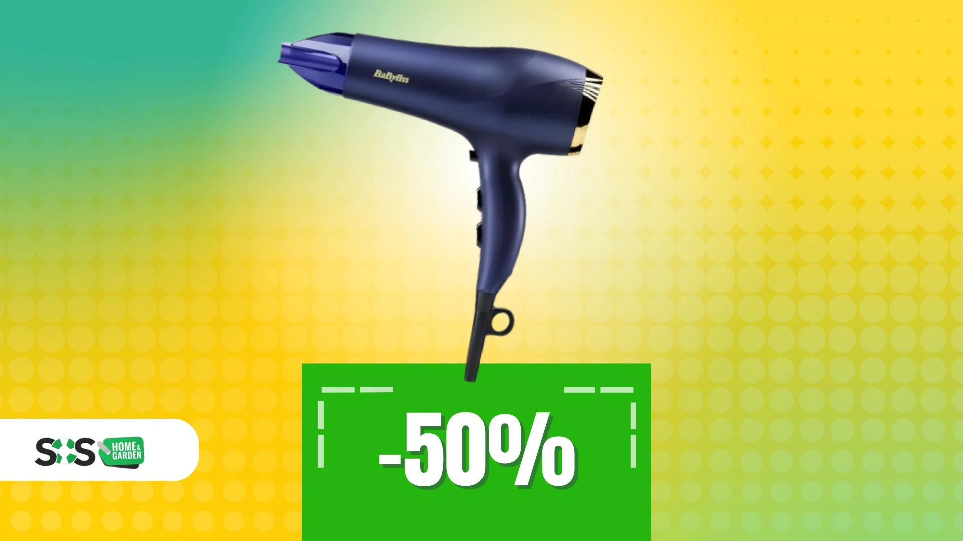 Immagine di Capelli morbidi e senza crespo: phon BaByliss a soli 30€!