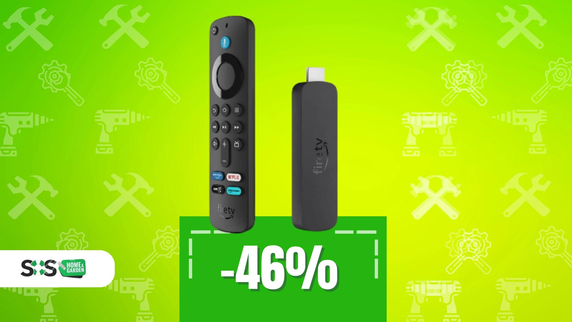 Immagine di Intrattenimento senza limiti con Fire TV Stick 4K a 38€!