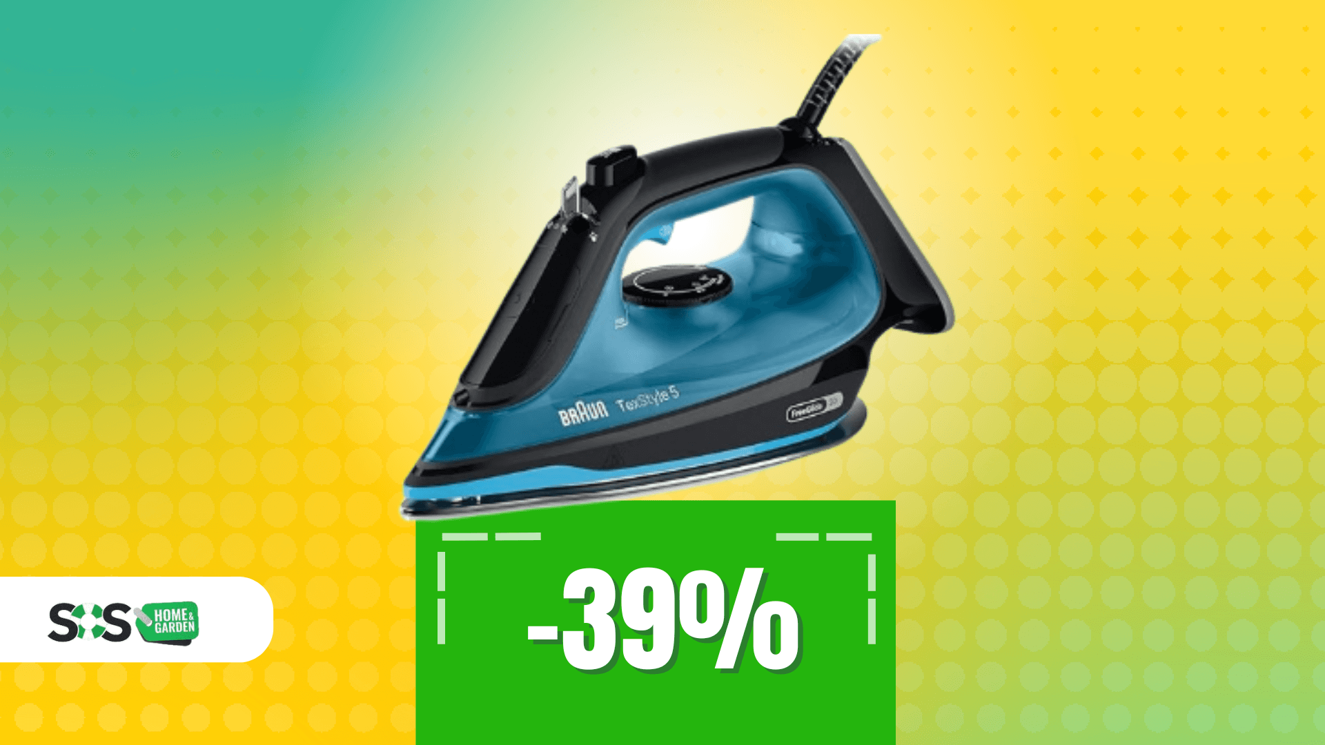 Immagine di Stirare è un gioco da ragazzi con Braun TexStyle 5 a 54€!
