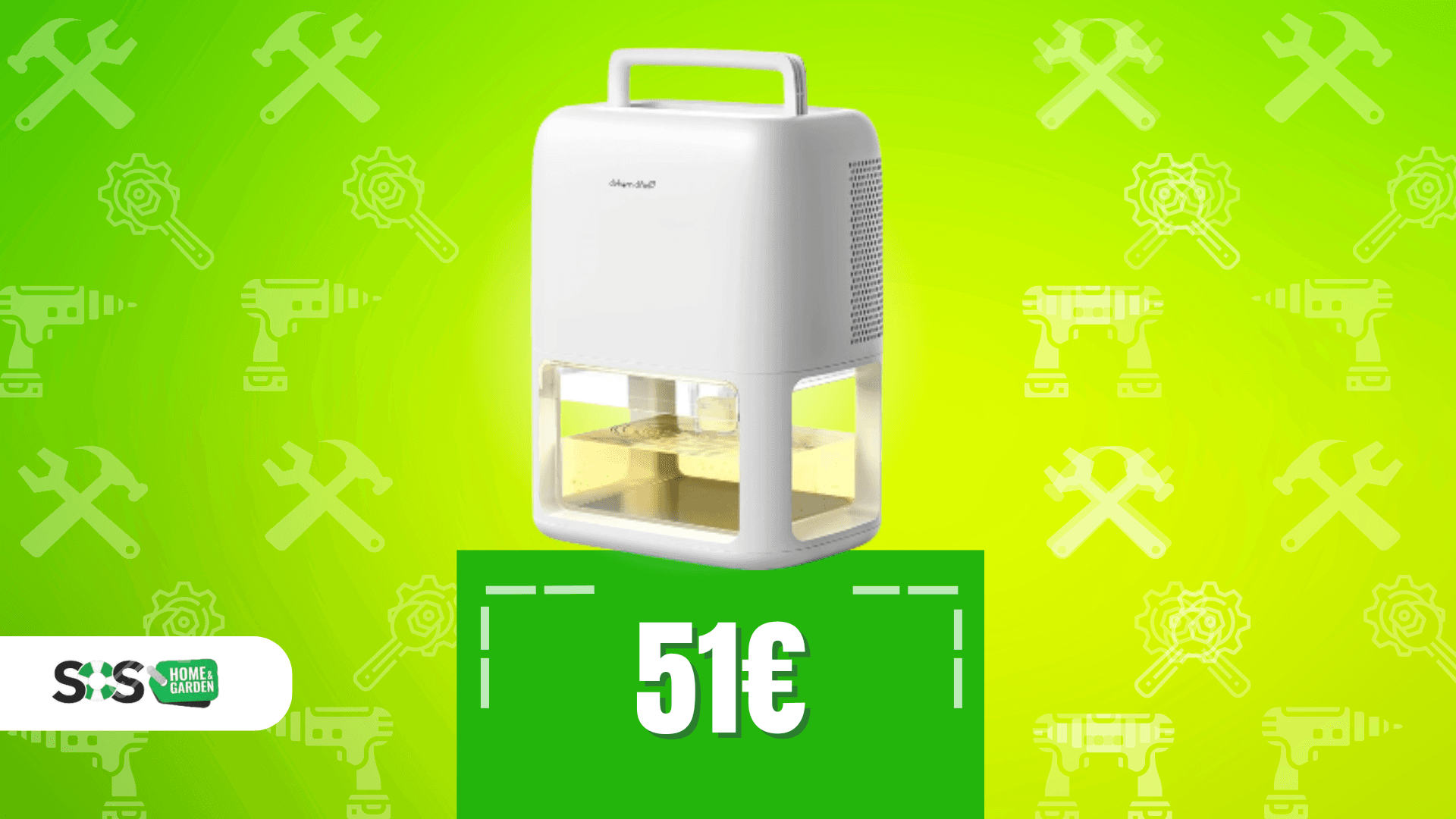 Immagine di Deumidificatore Omisoon: efficienza e salute a 51€!