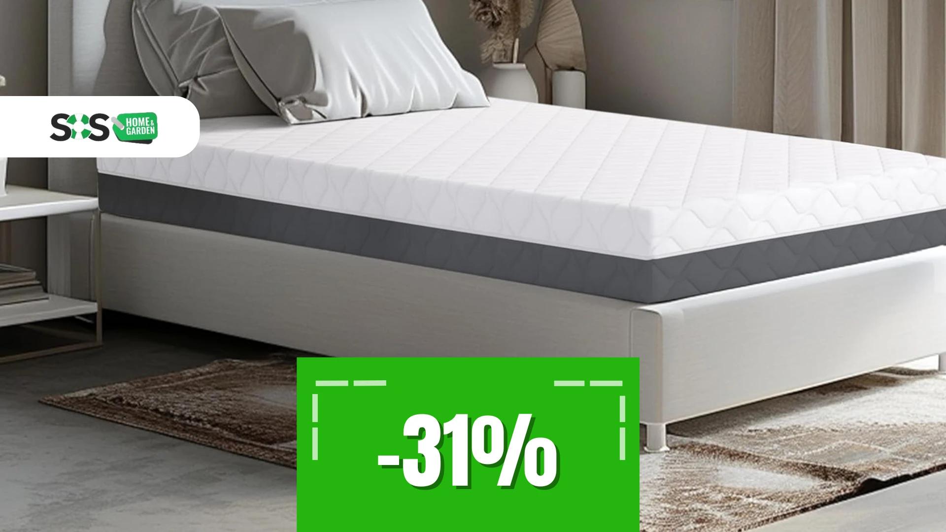 Immagine di Notti serene con questo materasso memory a soli 69€!