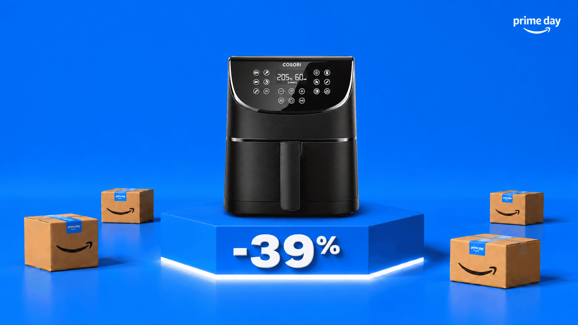 Immagine di La friggitrice ad aria COSORI scende a 84,97€ con il 39% di sconto