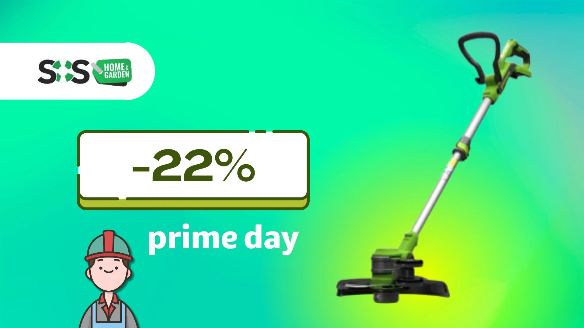 Immagine di Tagliabordi Greenworks a soli 70€: libertà senza fili!