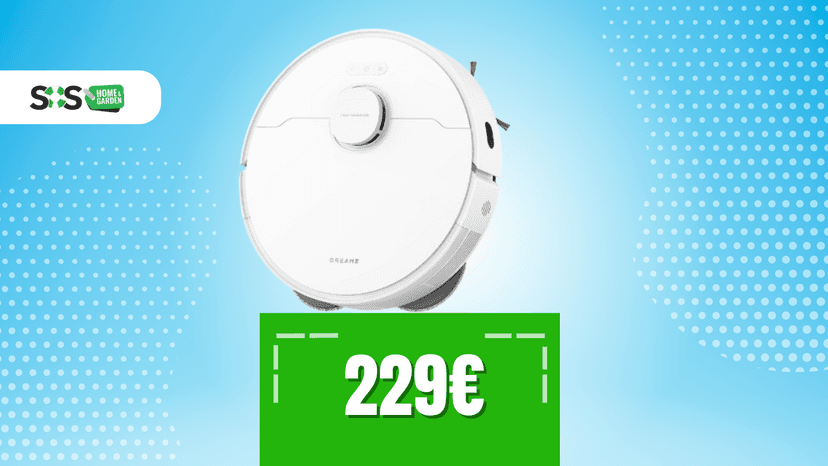Immagine di Pulizia perfetta con Dreame L10s Pro Gen 2 al minimo storico