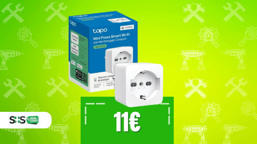 Immagine di La casa diventa smart con questa presa Tapo a 11€!