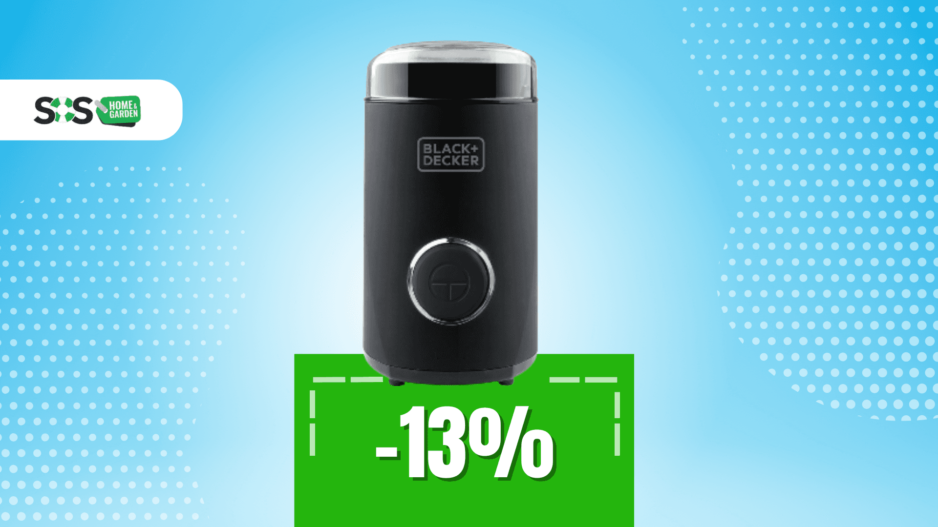 Immagine di Macinacaffè Black+Decker a soli 19€ per un caffè perfetto!