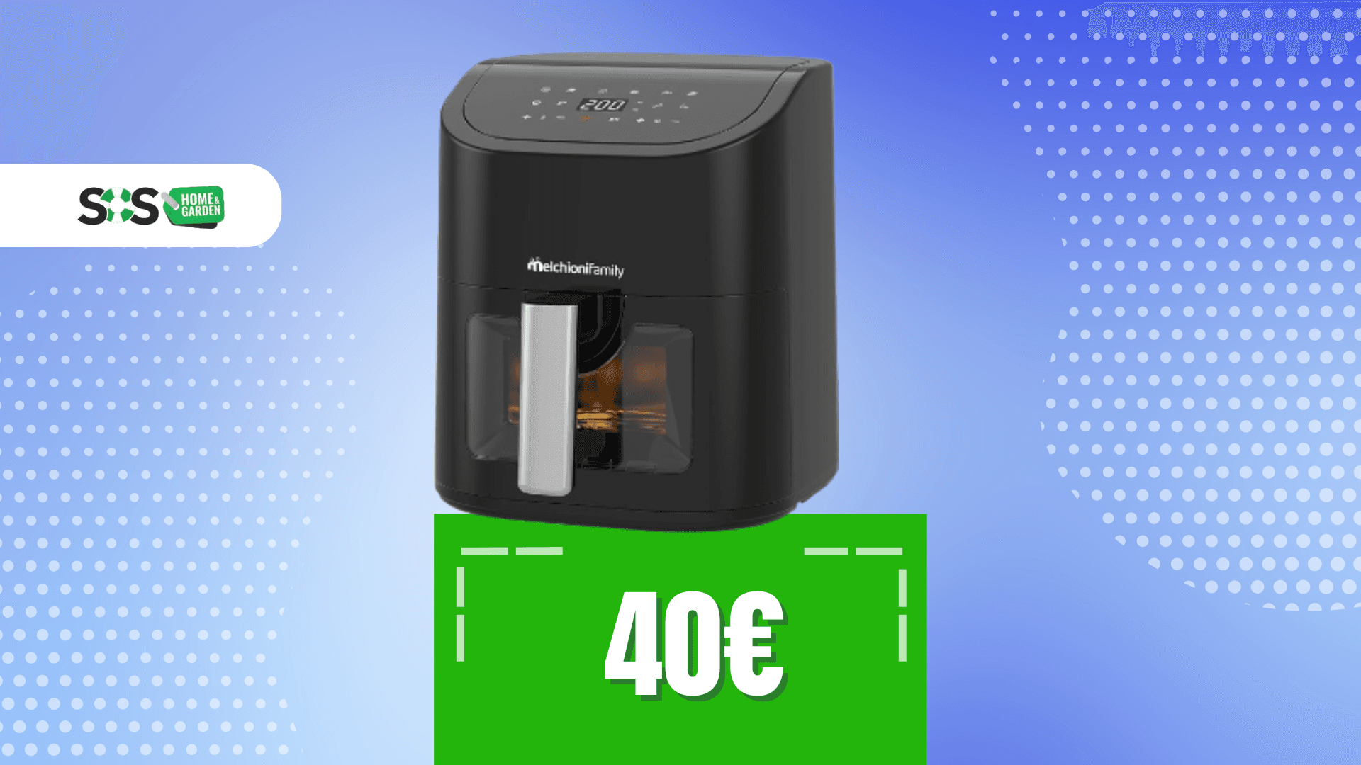 Immagine di Friggitrice ad aria a SOLI 40€: WOW, è MINIMO STORICO!